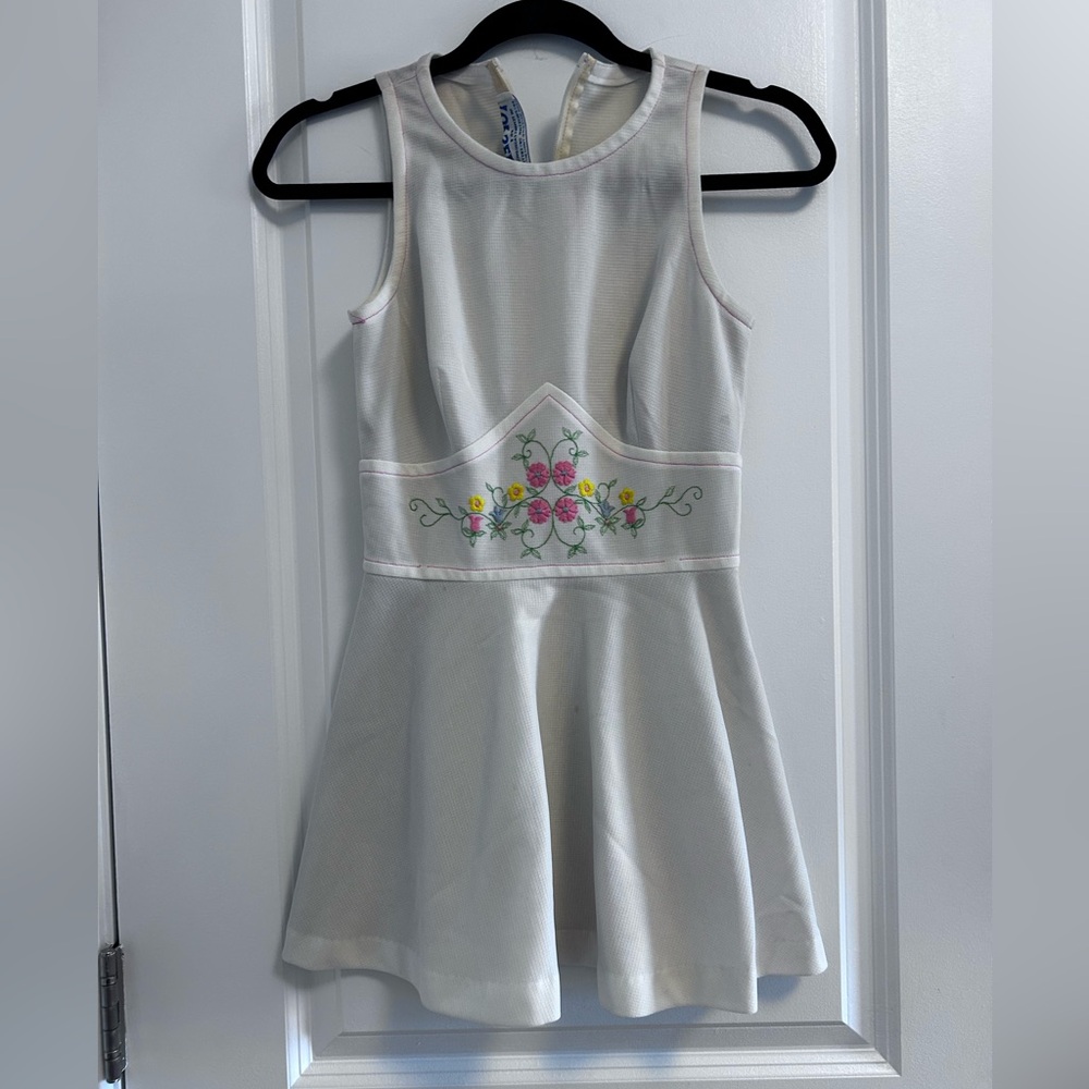 TENNIS DRESS late 60s early 70s
